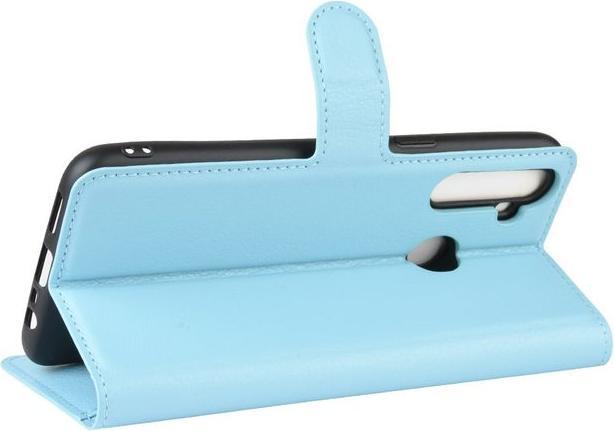 Productafbeelding MU Classic Litchi Leren Boekomslag Serie (Realme 5 Pro)