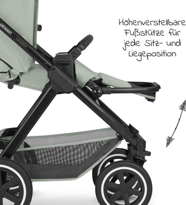 Produktbild ABC Design Samba Kinderwagen (G3) Kollektion 2024