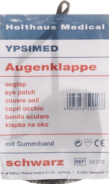 Actual product image Lohmann & Rauscher Eye patch black