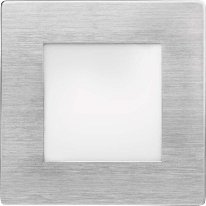 Produktbild Emos LED Treppenlicht – Einbauleuchte 80×80 1,5W neut. weiss IP65 (65 lm)