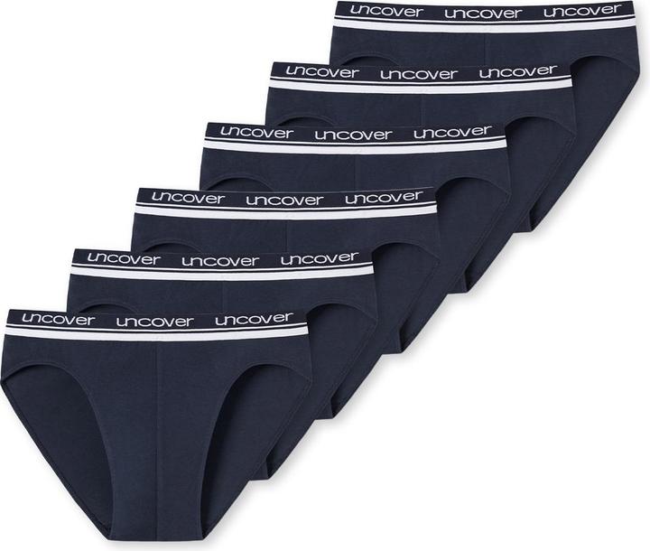 Actual product image Uncover by Schiesser Pack of 6 Basic Rio Briefs / Underpants (XXL, pack of 6)