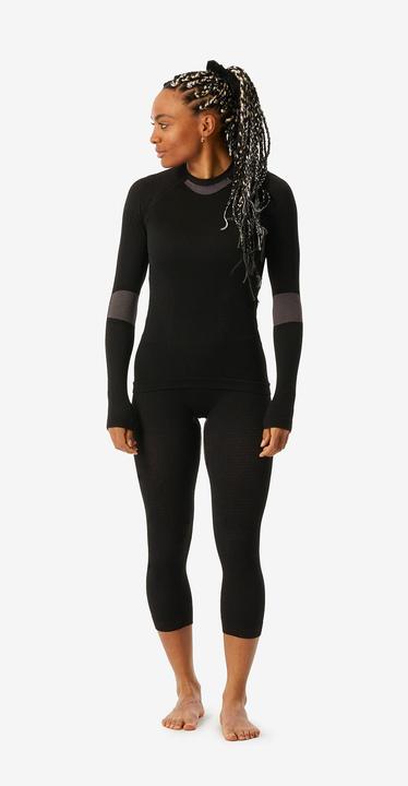 Immagine prodotto Wedze Maglia funzionale da sci senza cuciture da donna - BL500 I-Soft rosa/nero (S)