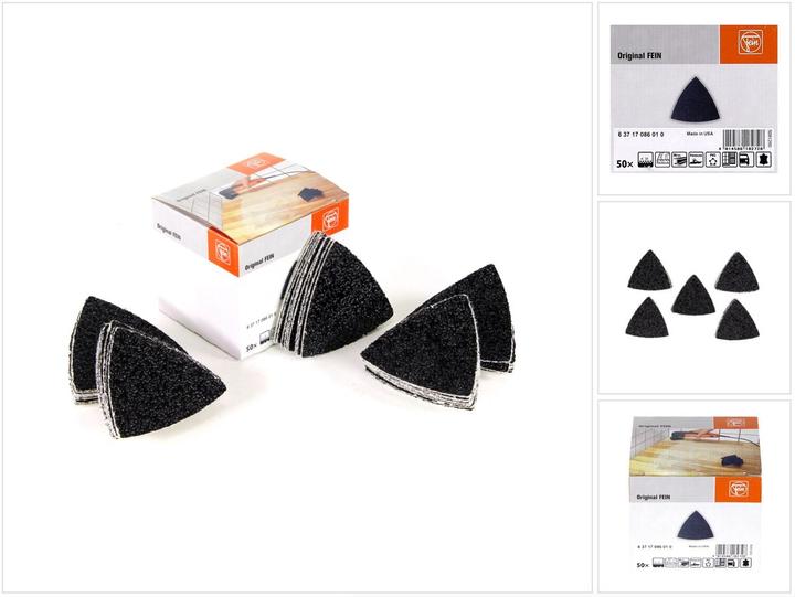 Produktbild Fein Deltaschleifpapier mit Klett (36)