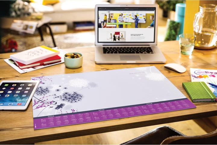Produktbild Sigel Schreibunterlage Whisper mit Kalender 2014-2016 (59.5 x 41 cm)
