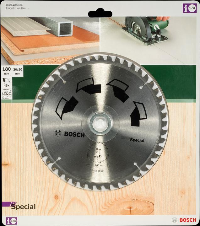 Immagine prodotto Bosch Zubehör Lama per sega circolare SPECIAL Accesso