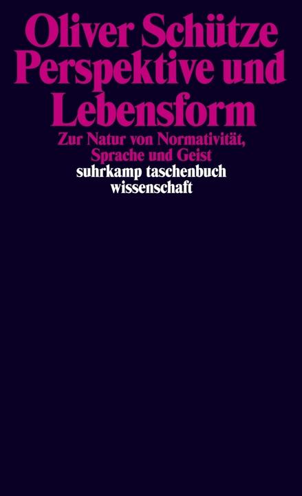 Image du produit Perspektive und Lebensform (Allemand, Oliver Sagittaire, 2019)