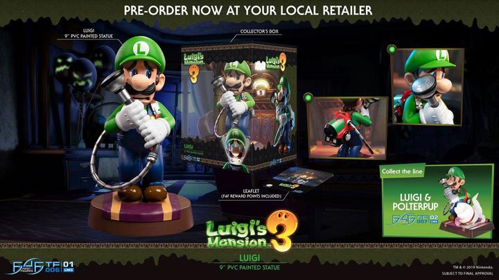 Immagine prodotto First 4 Figures Luigi's Mansion 3: Luigi