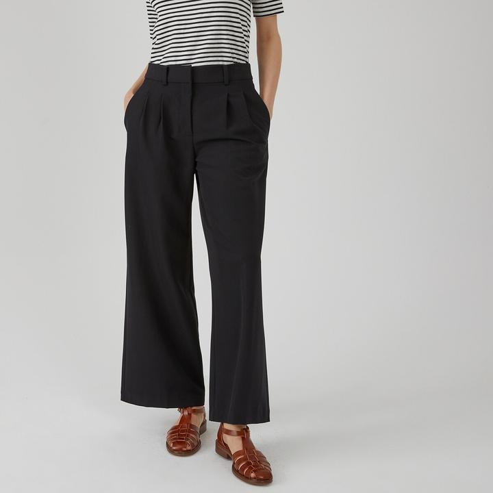 Produktbild La Redoute Collections Weite Bundfaltenhose (38)