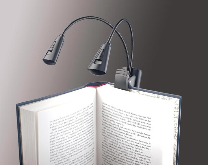 Image du produit K&M Pupitre à musique FlexLight double 2 LED (Instrument Éclairage)