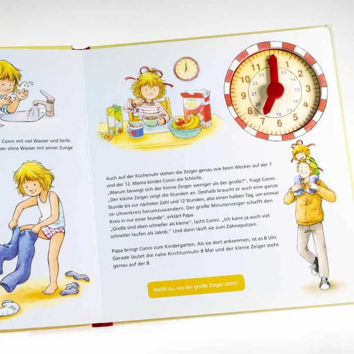 Immagine prodotto Conni-Bilderbücher: Conni lernt die Uhrzeit (Tedesco, Sarto Liane, 2019)