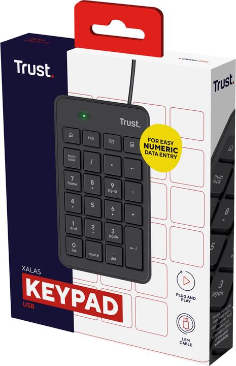 Produktbild Trust Xalas (Nummernblock, Kabelgebunden)
