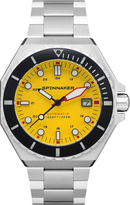 Spinnaker SP-5081-II Dumas Automatic Mens Watch 44mm 30ATM (Diving watch, 44 mm)