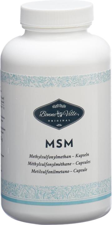 Produktbild Bonneville MSM Kapsel 1000 mg (180 Stück, Kapseln, 243 g)