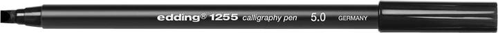 Edding Fasermaler 1255 Kalligraphie-Stift 5.0 (Schwarz, 1 x)