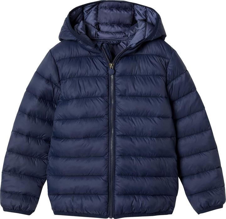Vertbaudet Jungen Light-Steppjacke mit Kapuze und Recycling-Polyester (134)