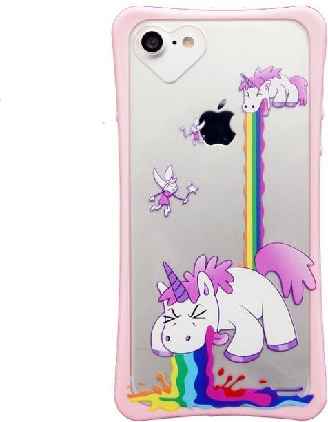 Produktbild MU Style Rosa Einhorn Hülle (Apple iPhone 5s, Apple iPhone 5, Apple iPhone SE)