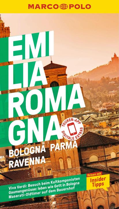 Actual product image Reiseführer Emilia-Romagna, Bologna, Parma, Ravenna (German, Sabine Oberpriller, Bettina Dürr, 2022)