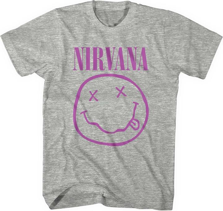 Nirvana Purple Smiling Face