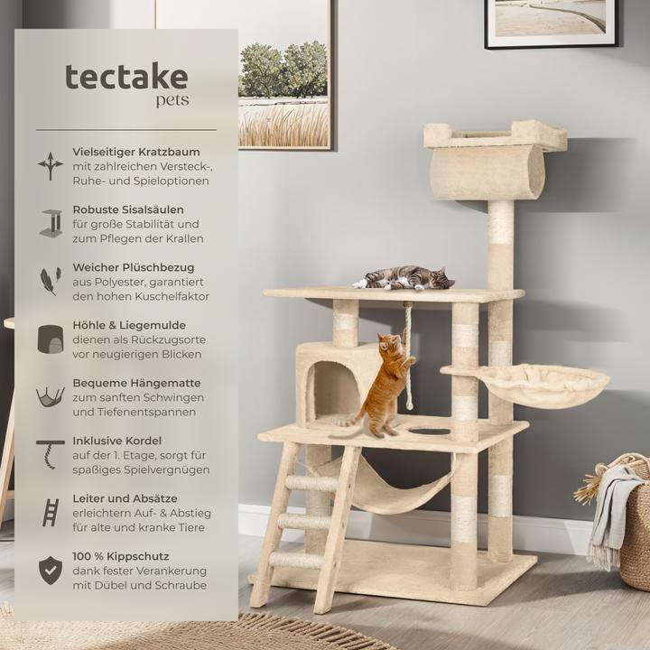 Image du produit tectake Stokeley (141 cm, Beige)