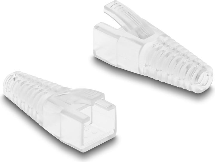 Image du produit Delock Douille anti-pliage pour connecteur RJ45 50 pièces (Connecteur Douille)