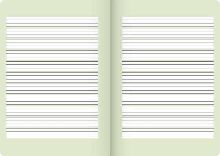 Image du produit Cahier d'école Vivendi Ligné 1 DIN A5 sans marge, 16 feuilles (A5)
