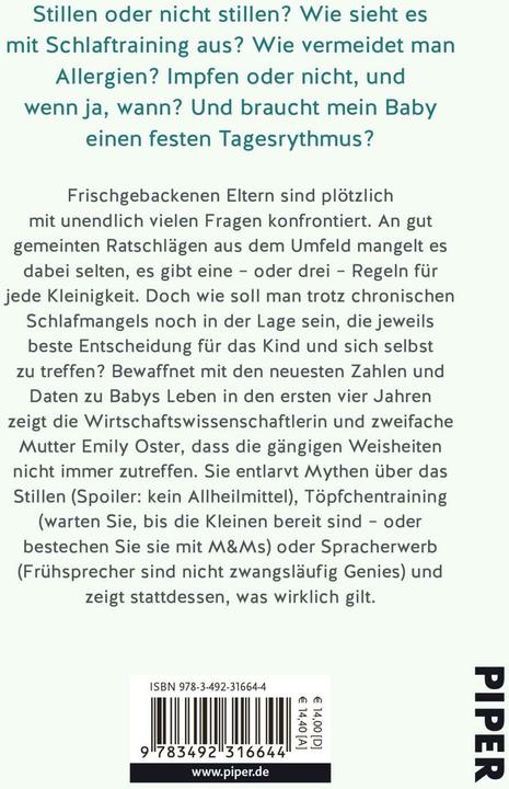 Image du produit Das einzig wahre Baby-Handbuch (Allemand, Emily Easter, 2020)