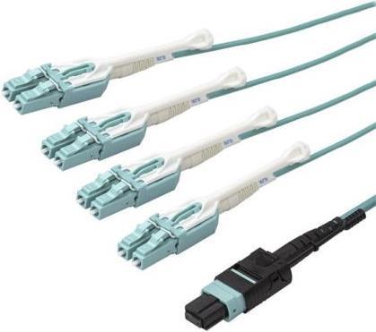 Actual product image StarTech MPO/MTP to LC Breakout Cable - Plenum-Ra (10 m)