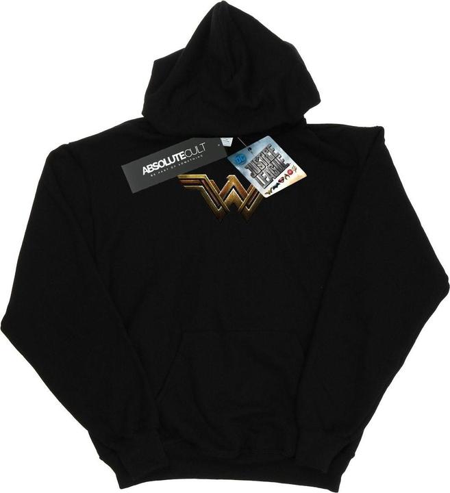 Immagine prodotto Justice League Movie Wonder Woman Emblem Felpa con Cappuccio Ragazze (128)