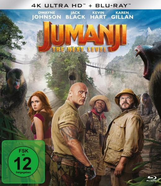 Actual product image Jumanji - The Next Level - 4K UHD (Blu-ray, 2020, German, English)