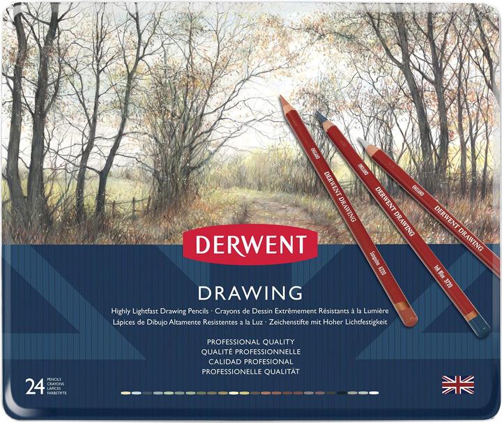 Actual product image Derwent Drawing Buntstifte (Multicoloured, 24 x)