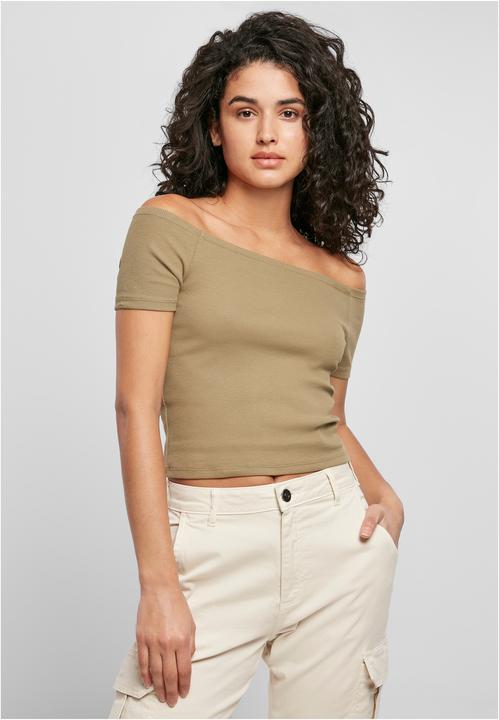 Image du produit Urban Classics Ladies Off Shoulder Rib Tee (S)