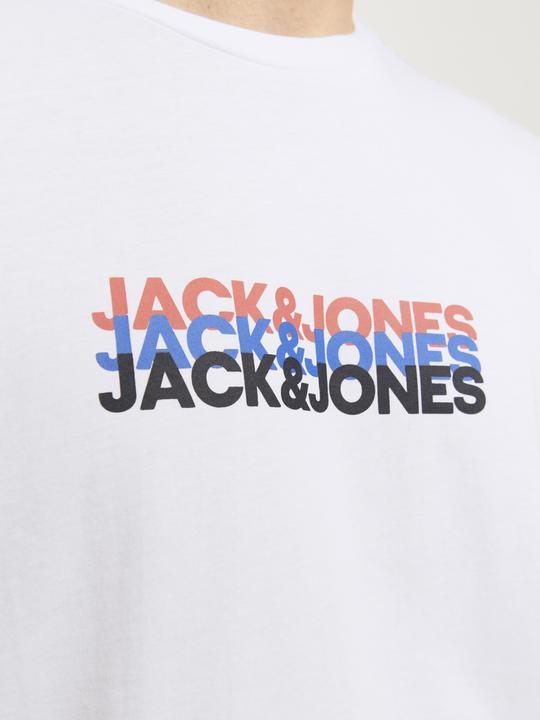Actual product image Jack & Jones 3-pack Printed Round Neck T-shirt T-shirt (XS)