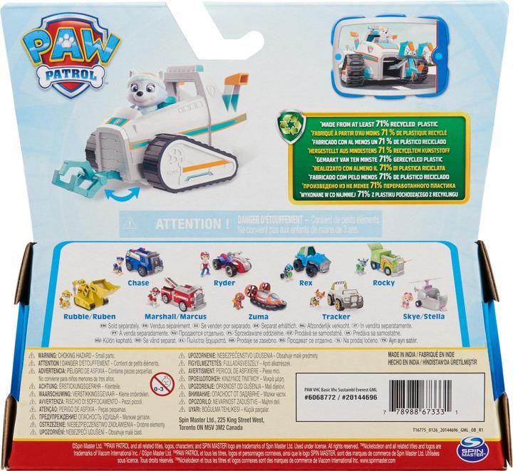 Produktbild Spin Master Paw Patrol - Schneemobil mit Everest-Figur