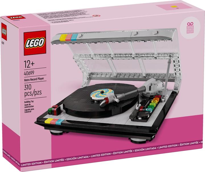 Produktbild LEGO Retro Schallplattenspieler (40699, LEGO Seltene Sets)