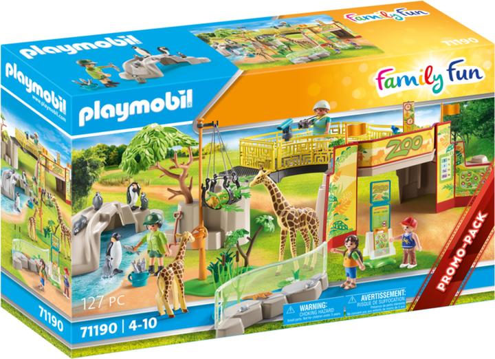 Produktbild Playmobil Erlebnis-Zoo (71190, Playmobil Family Fun)