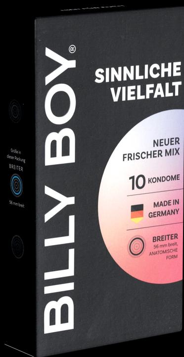 Actual product image Billyboy Billy Boy "Sensual Variety" 10 mixed condoms in a sensual condom assortment (10 pcs.)