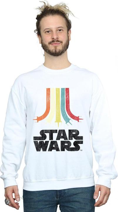 Actual product image Star Wars Mens Rainbow Sweatshirt (XL)