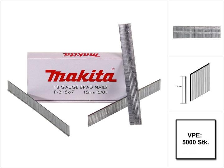 Actual product image Makita Upset head nail