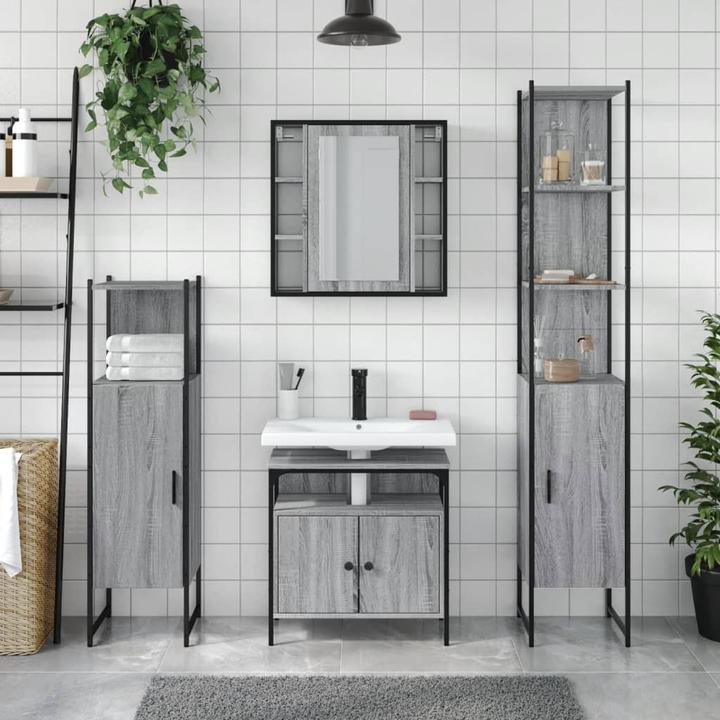 Produktbild VidaXL 4-tlg. Badmöbel-Set