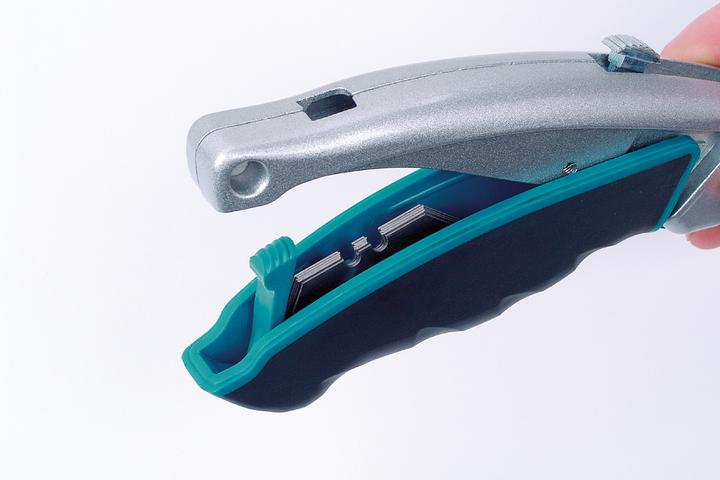 Image du produit wolfcraft Cutter lame trapèze à changement de lame rapide, avec lame rétractable (Cutters)