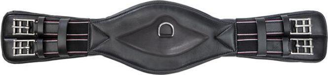 Kavalkade sangle pour cheval courte avec élastique en cuir souple comfort