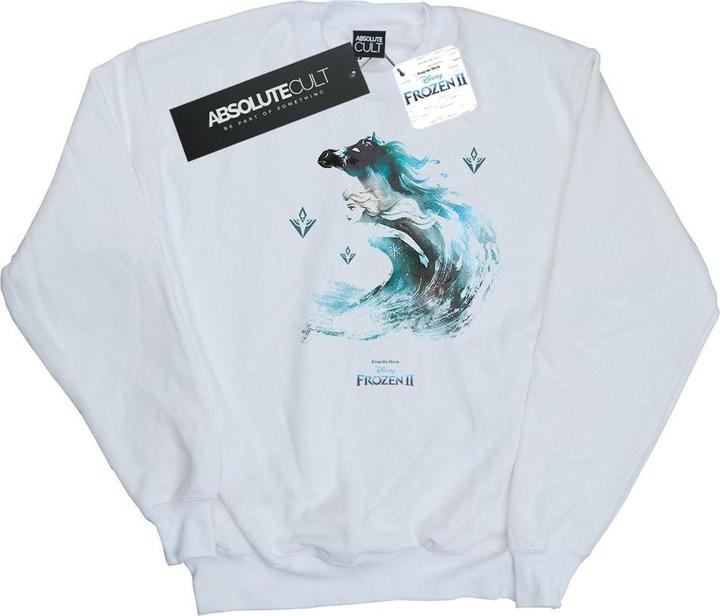 Actual product image Disney Womens/Ladies Frozen 2 Elsa With Nokk The Water Spirit Sweatshirt (L)