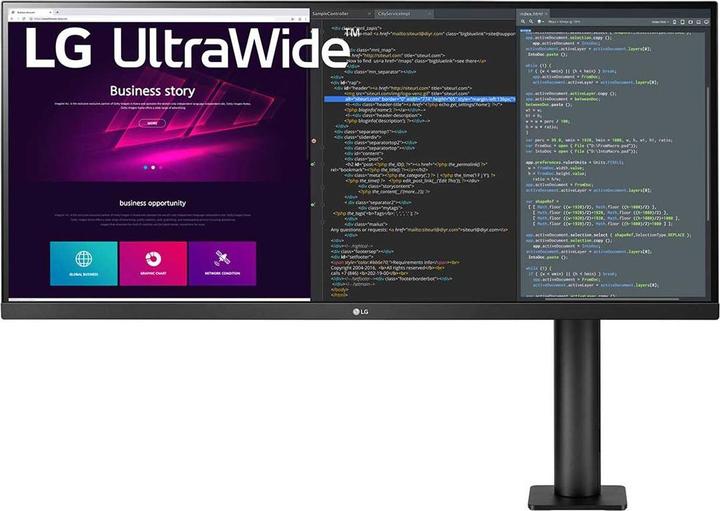 Actual product image LG UltraWide 34WN780P-B (3440 x 1440 pixels, 34")