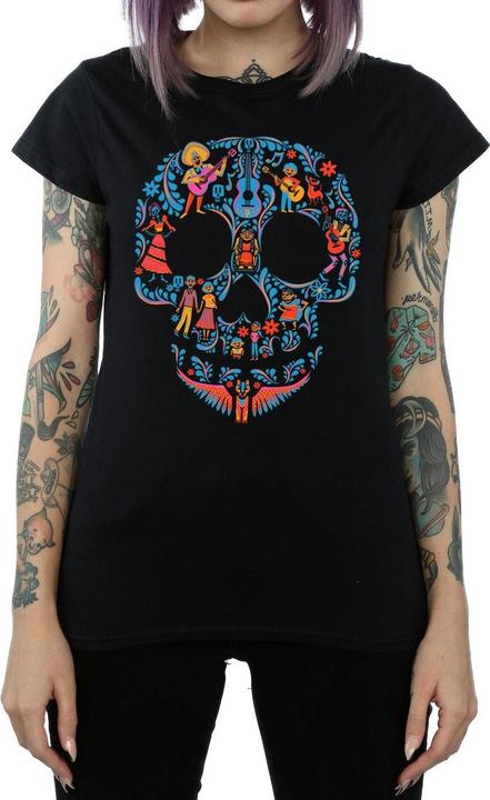La Maison du Coco Totenkopf TShirt aus Baumwolle