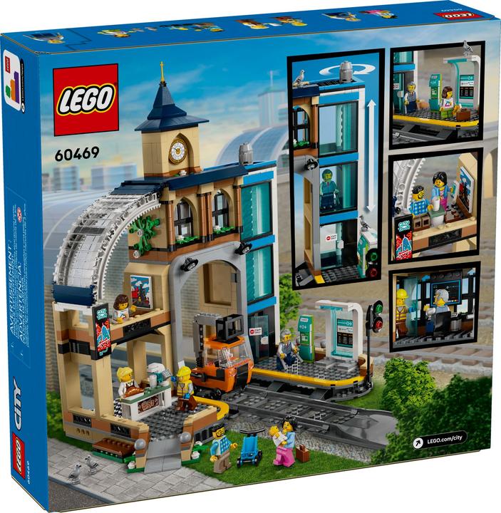 Productafbeelding LEGO Hauptbahnhof (60469, LEGO Stad)