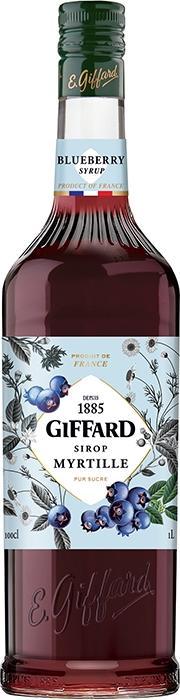 Giffard Blueberry syrup (Myrtille)