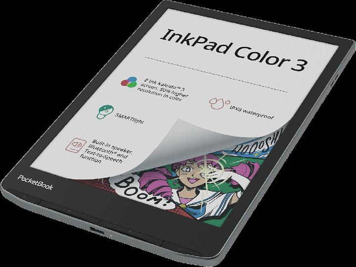 Produktbild PocketBook InkPad Color 3 (7.80", 32 GB, Stormy Sea)