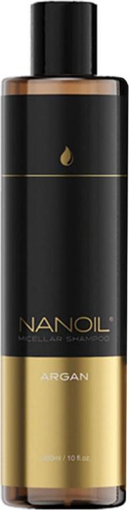 Immagine prodotto Nanoil Shampoo Micell con olio di Argan (300 ml, Shampoo liquido)