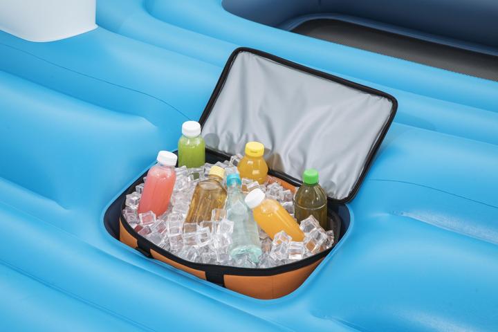 Actual product image Bestway Hydro Force Tropical Breeze 6-Person Inflatable Party Island 3.73 m