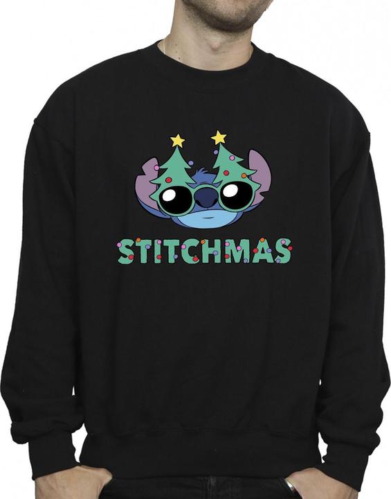 Produktbild Disney Lilo & Stitch Stitchmas Glasses Sweatshirt (L)